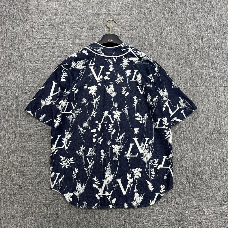 Louis Vuitton Louis Vuitton Floral Short Sleeve Shirt-yf Size US XS / EU 42 / 0 - 2 Thumbnail