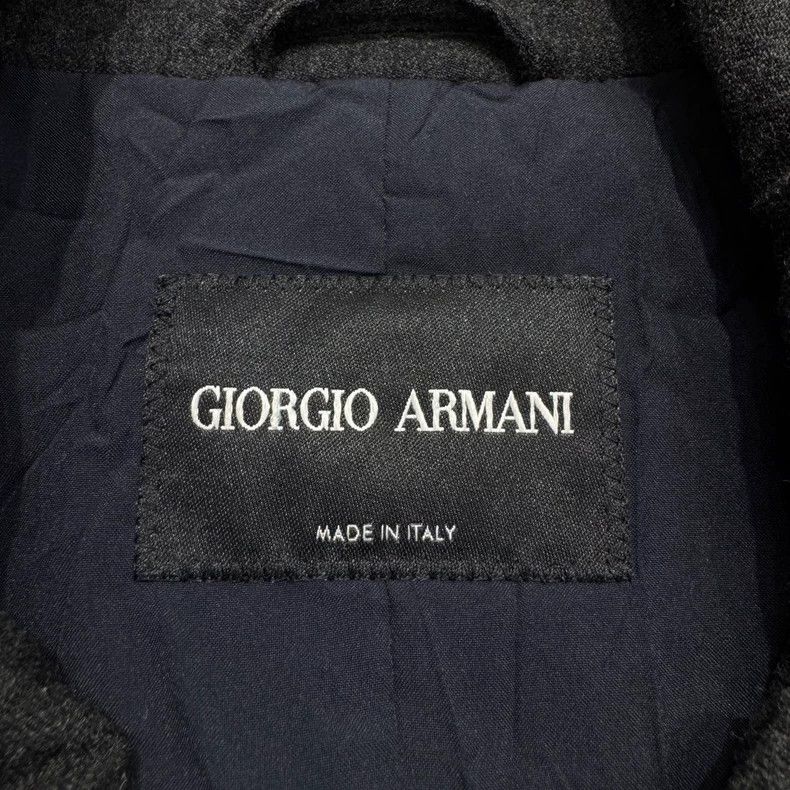 Emporio Armani Giorgio Armani Wool Jacket Size 52-yf Size US L / EU 52-54 / 3 - 3 Thumbnail