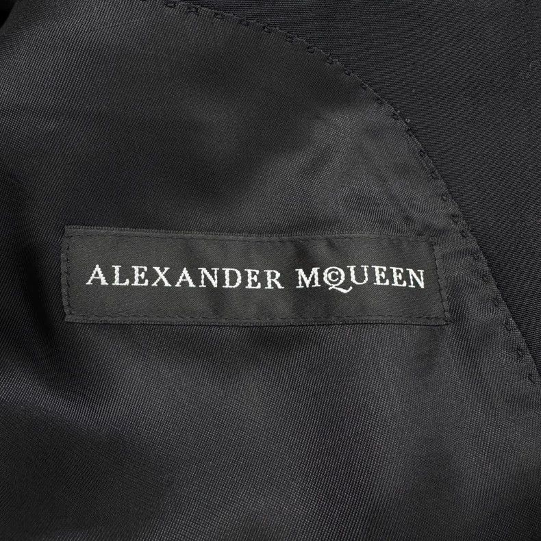 Alexander McQueen Alexandermcqueen Embroidered Badge Suit Jacket-yf Size US L / EU 52-54 / 3 - 3 Thumbnail