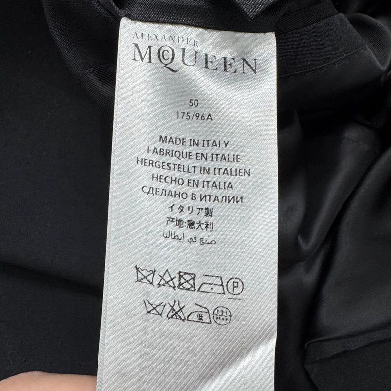Alexander McQueen Alexandermcqueen Embroidered Badge Suit Jacket-yf Size US L / EU 52-54 / 3 - 4 Thumbnail