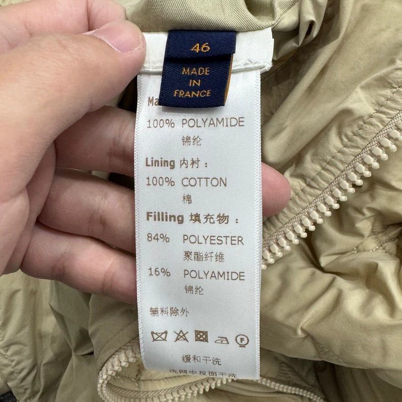 Louis Vuitton Louis Vuitton Quilted Hooded Cotton Jacket-yf Size US L / EU 52-54 / 3 - 4 Thumbnail