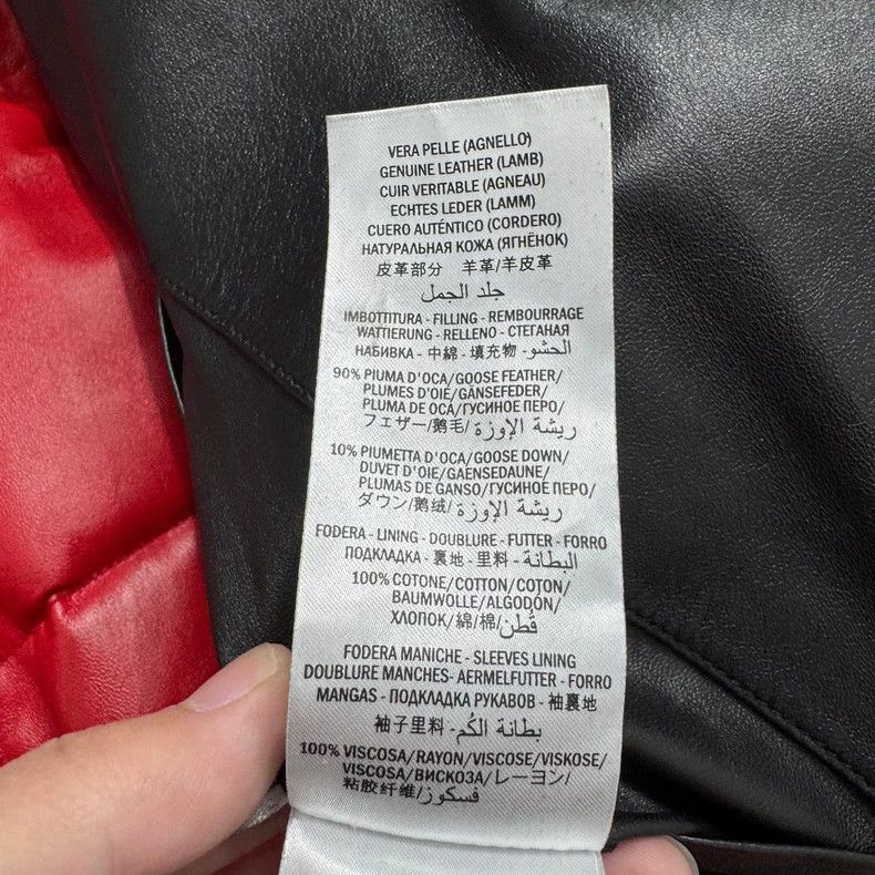 Alexander McQueen Alexander McQueen Leather Puffer Jacket-yf Size US L / EU 52-54 / 3 - 5 Thumbnail
