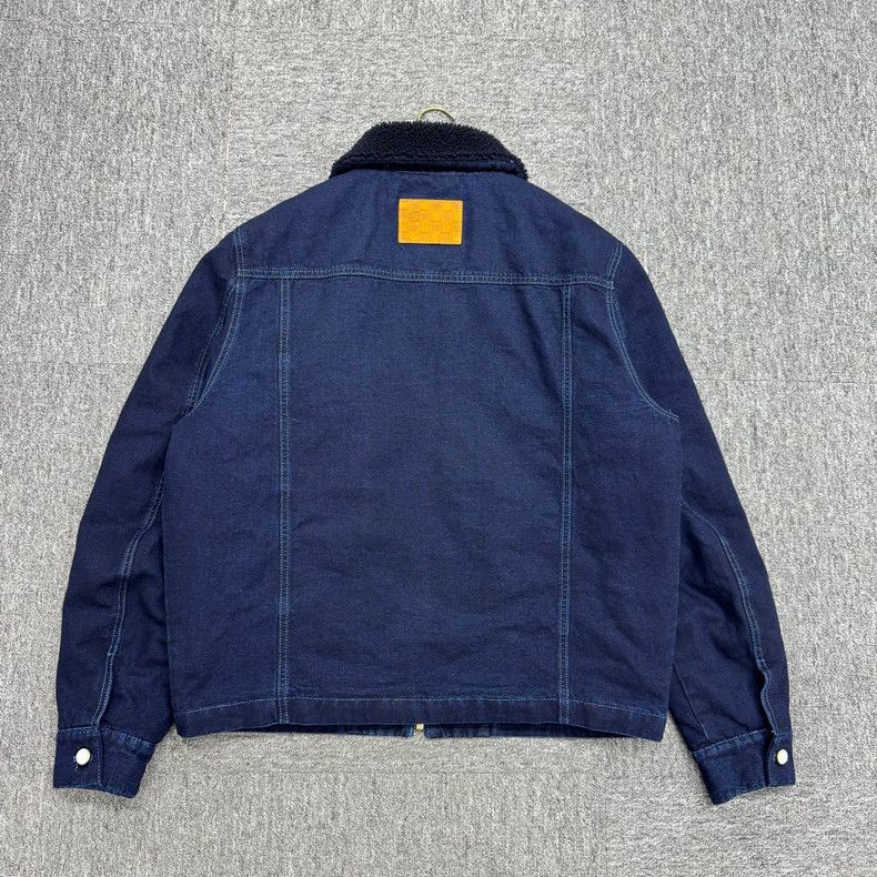 Louis Vuitton Louis Vuitton Embroidered Denim Cotton Jacket-yf Size US XXL / EU 58 / 5 - 2 Thumbnail