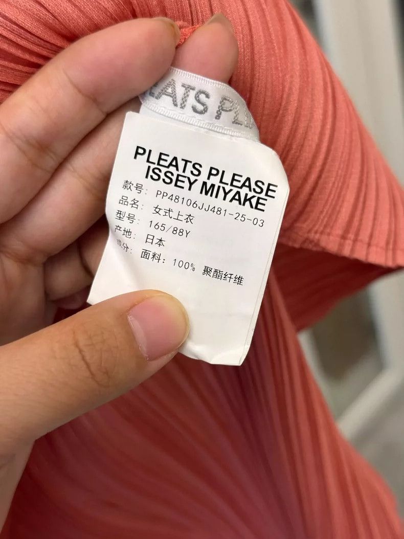 Issey Miyake Issey Miyake Pleated Coral Pink Sleeveless Top-yf Size US M / EU 48-50 / 2 - 4 Thumbnail