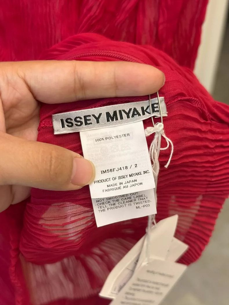 Issey Miyake Issey Miyake Red Long Sleeve Jacket-yf Size US M / EU 48-50 / 2 - 5 Thumbnail