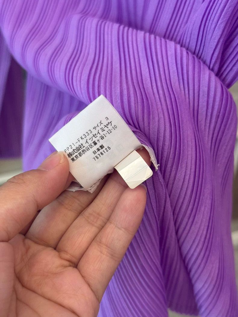 Issey Miyake Issey Miyake Long Sleeve High Neck Top-yf Size US M / EU 48-50 / 2 - 5 Thumbnail