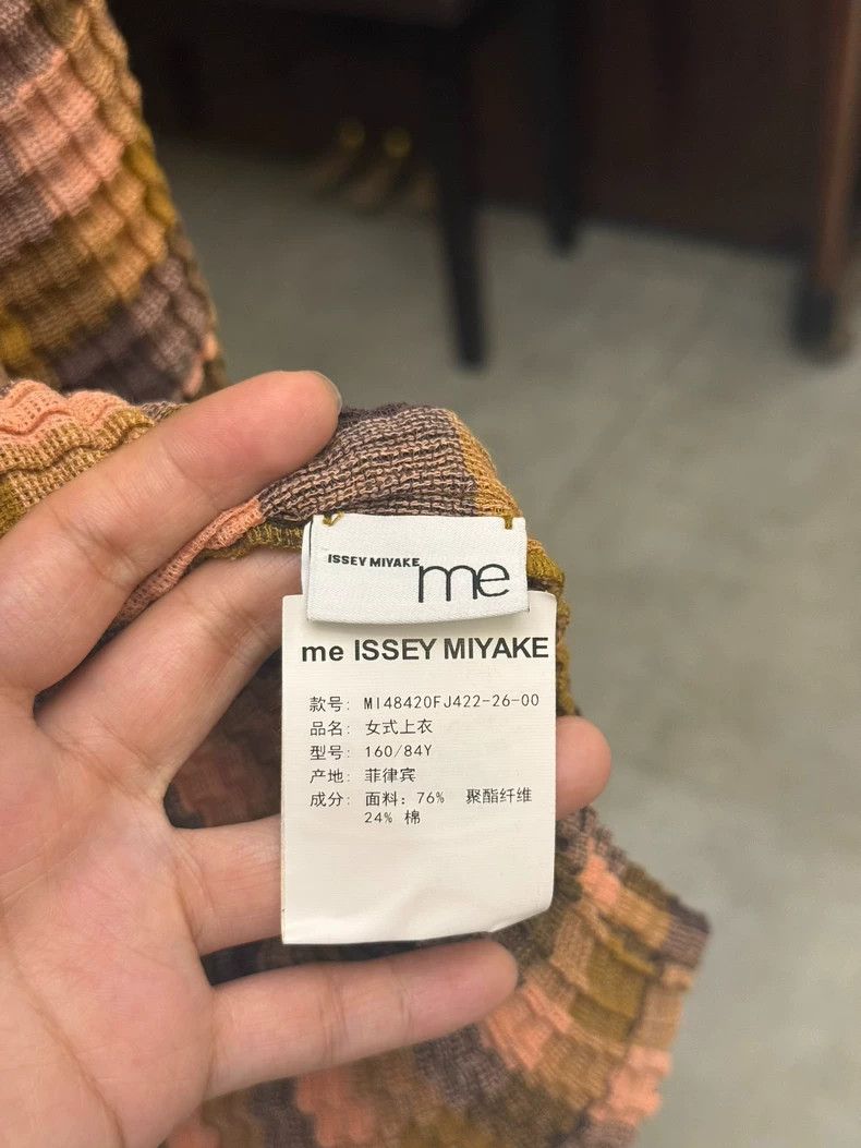 Issey Miyake Stylish Knitted Jacket in Mixed Colors-yf Size US M / EU 48-50 / 2 - 7 Thumbnail