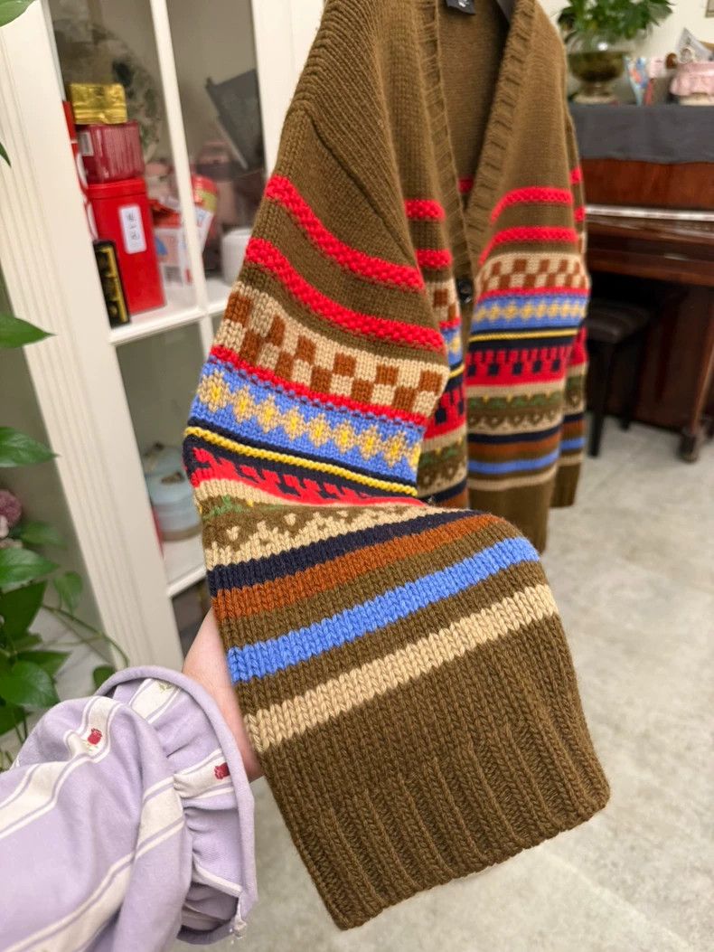 Max Mara Max Mara Weekend Ethnic Style Sweater-yf Size US L / EU 52-54 / 3 - 2 Thumbnail