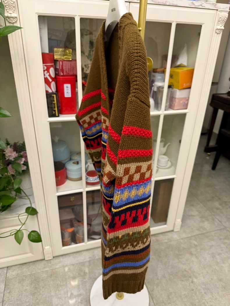 Max Mara Max Mara Weekend Ethnic Style Sweater-yf Size US L / EU 52-54 / 3 - 3 Thumbnail
