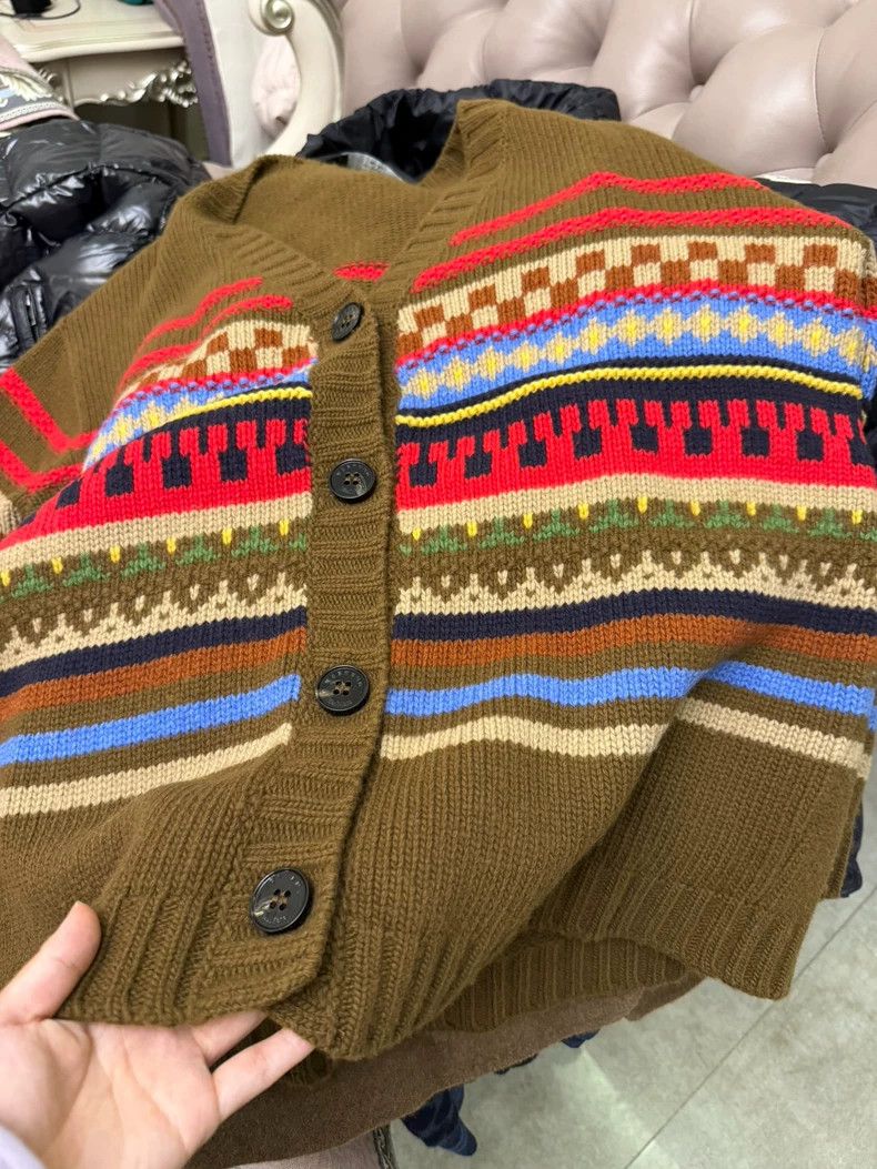 Max Mara Max Mara Weekend Ethnic Style Sweater-yf Size US L / EU 52-54 / 3 - 4 Thumbnail