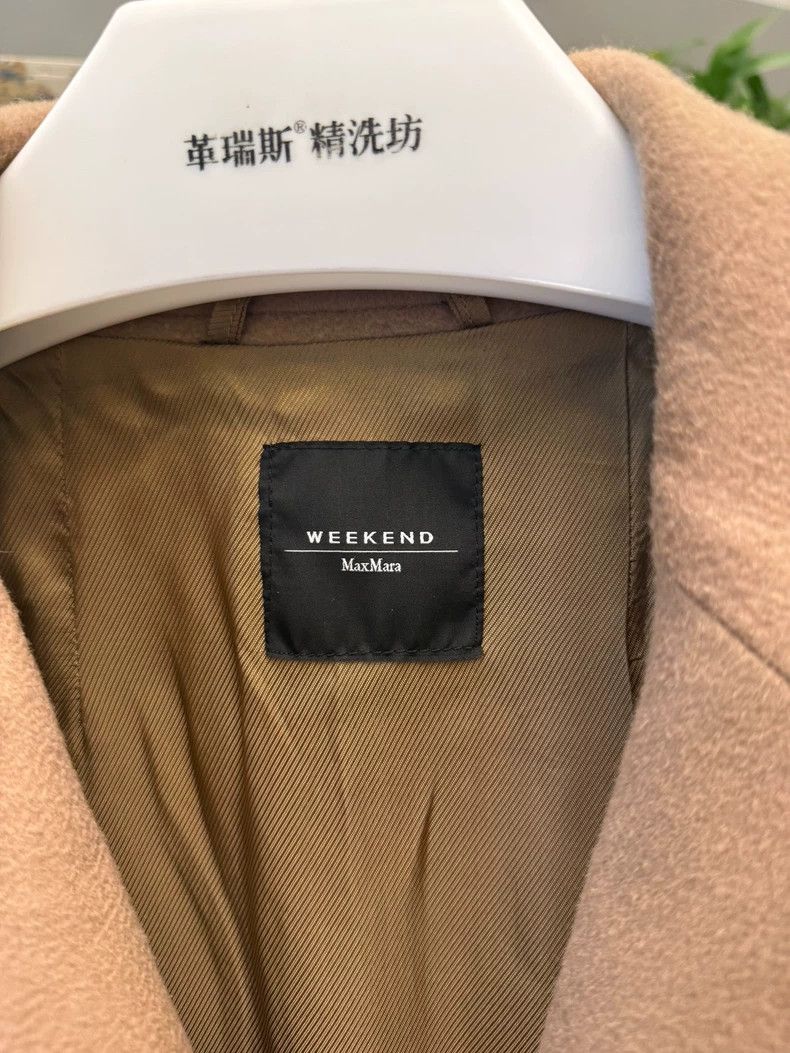 Max Mara Max Mara Weekend Camel Wool Coat-yf Size US S / EU 44-46 / 1 - 8 Thumbnail