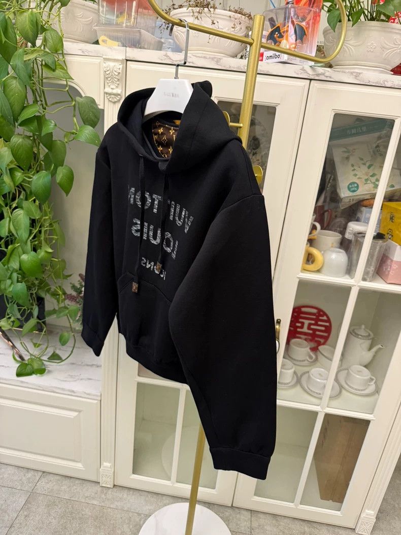 Louis Vuitton Louis Vuitton Letter Print Hoodie Size M-yf Size US M / EU 48-50 / 2 - 6 Thumbnail