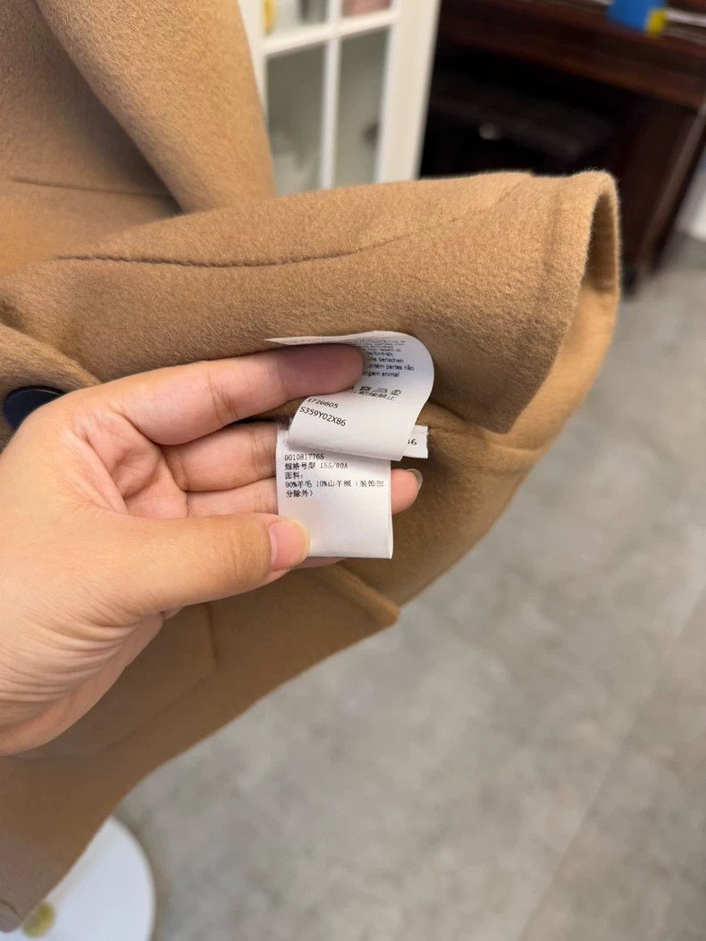 Loewe LOEWE Wool Cashmere Short Jacket Coat-yf Size US S / EU 44-46 / 1 - 6 Thumbnail