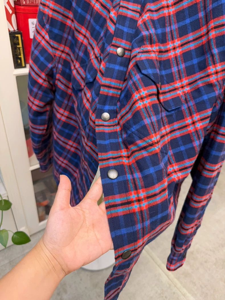 Balenciaga Balenciaga Cotton Plaid Jacket Brand New-yf Size US L / EU 52-54 / 3 - 2 Thumbnail