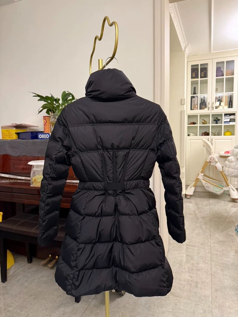 Moncler Moncler Black Waist Belt Down Jacket-yf Size US XXS / EU 40 - 5 Thumbnail
