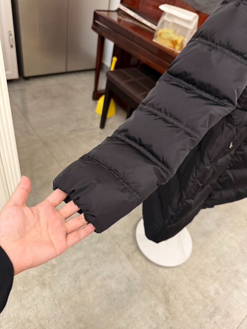 Moncler Moncler Black Waist Belt Down Jacket-yf Size US XXS / EU 40 - 2 Thumbnail