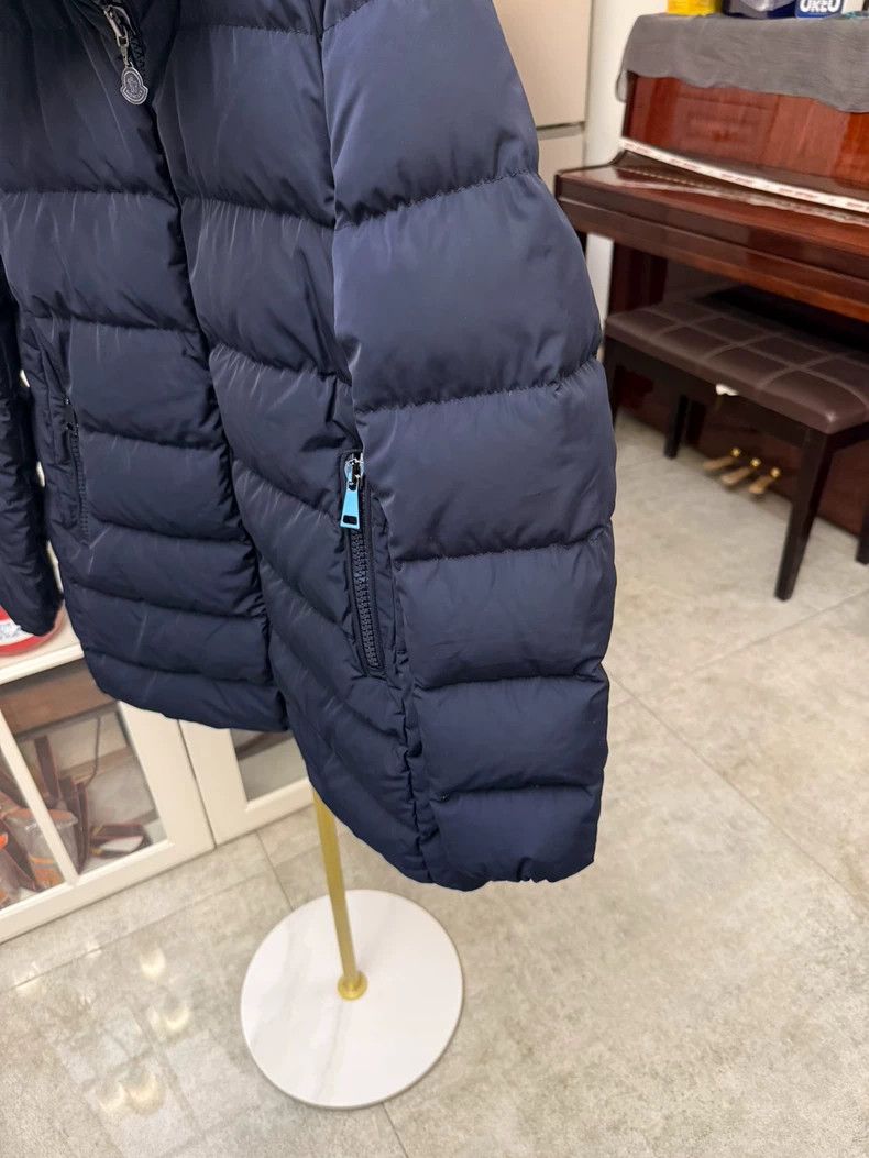 Moncler Moncler Down Vest Navy Blue Size 2-yf Size US M / EU 48-50 / 2 - 2 Thumbnail