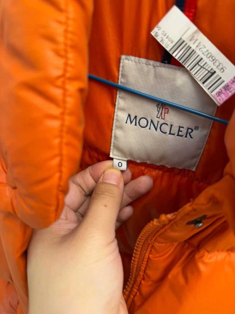 Moncler Moncler Orange Down Jacket Without Hood-yf Size US L / EU 52-54 / 3 - 6 Thumbnail
