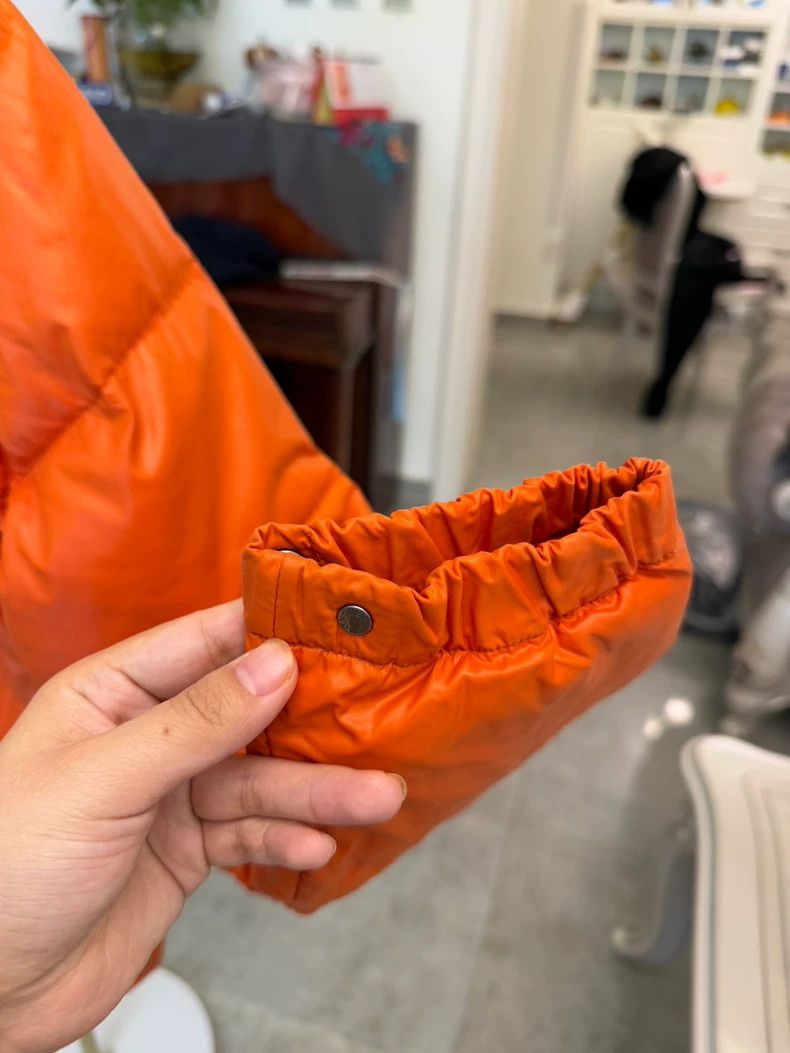 Moncler Moncler Orange Down Jacket Without Hood-yf Size US L / EU 52-54 / 3 - 8 Thumbnail