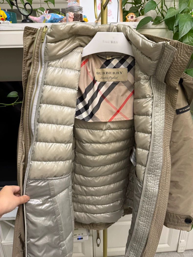 Burberry Burberry Down Jacket with Missing Belt-yf Size US S / EU 44-46 / 1 - 7 Thumbnail