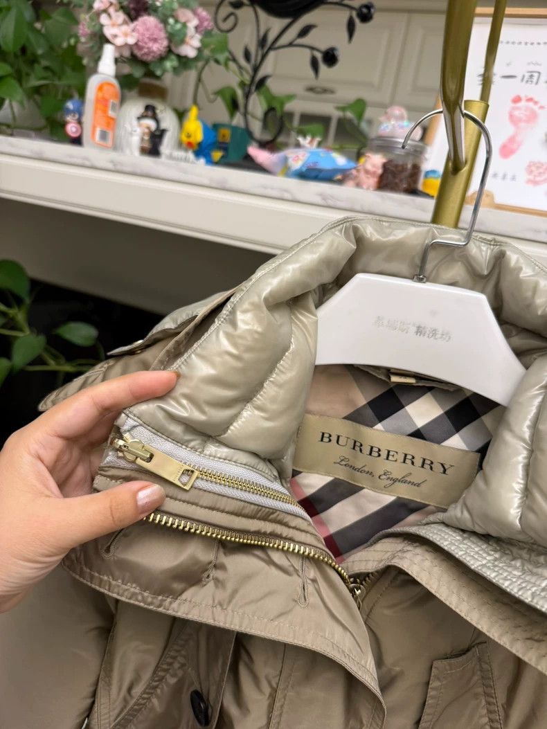 Burberry Burberry Down Jacket with Missing Belt-yf Size US S / EU 44-46 / 1 - 4 Thumbnail
