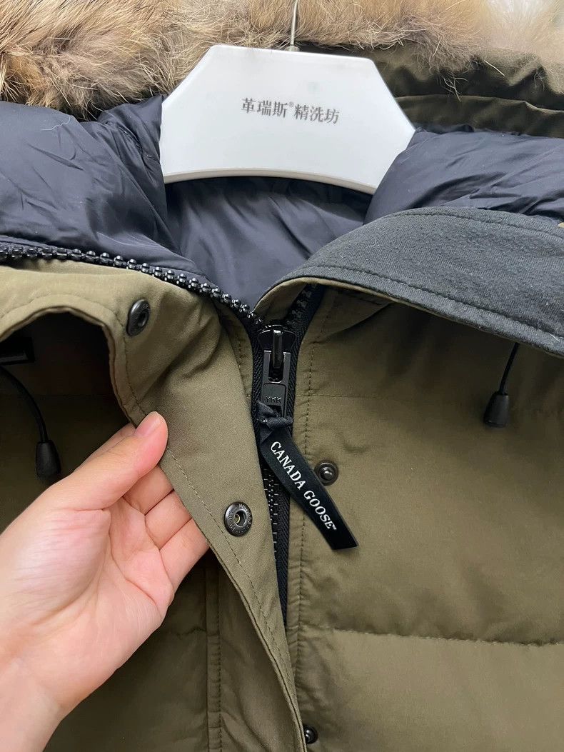 Canada Goose Canada Goose Shelburne Parka in Military Green-yf Size US XXS / EU 40 - 8 Thumbnail