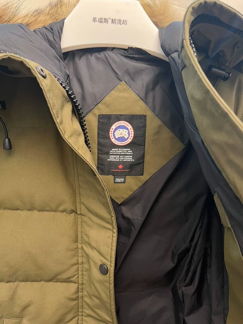 Canada Goose Canada Goose Shelburne Parka in Military Green-yf Size US XXS / EU 40 - 7 Thumbnail