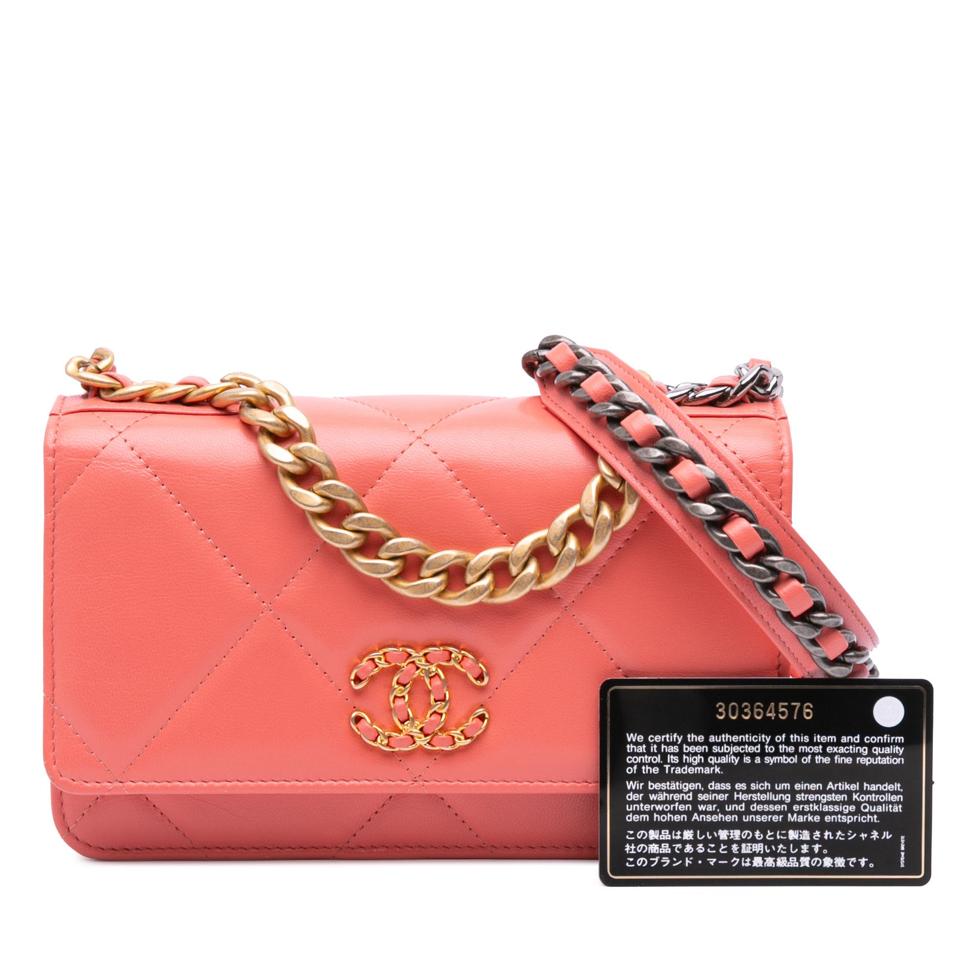 Chanel Chanel Quilted Lambskin 19 Wallet on Chain Size ONE SIZE - 11 Thumbnail