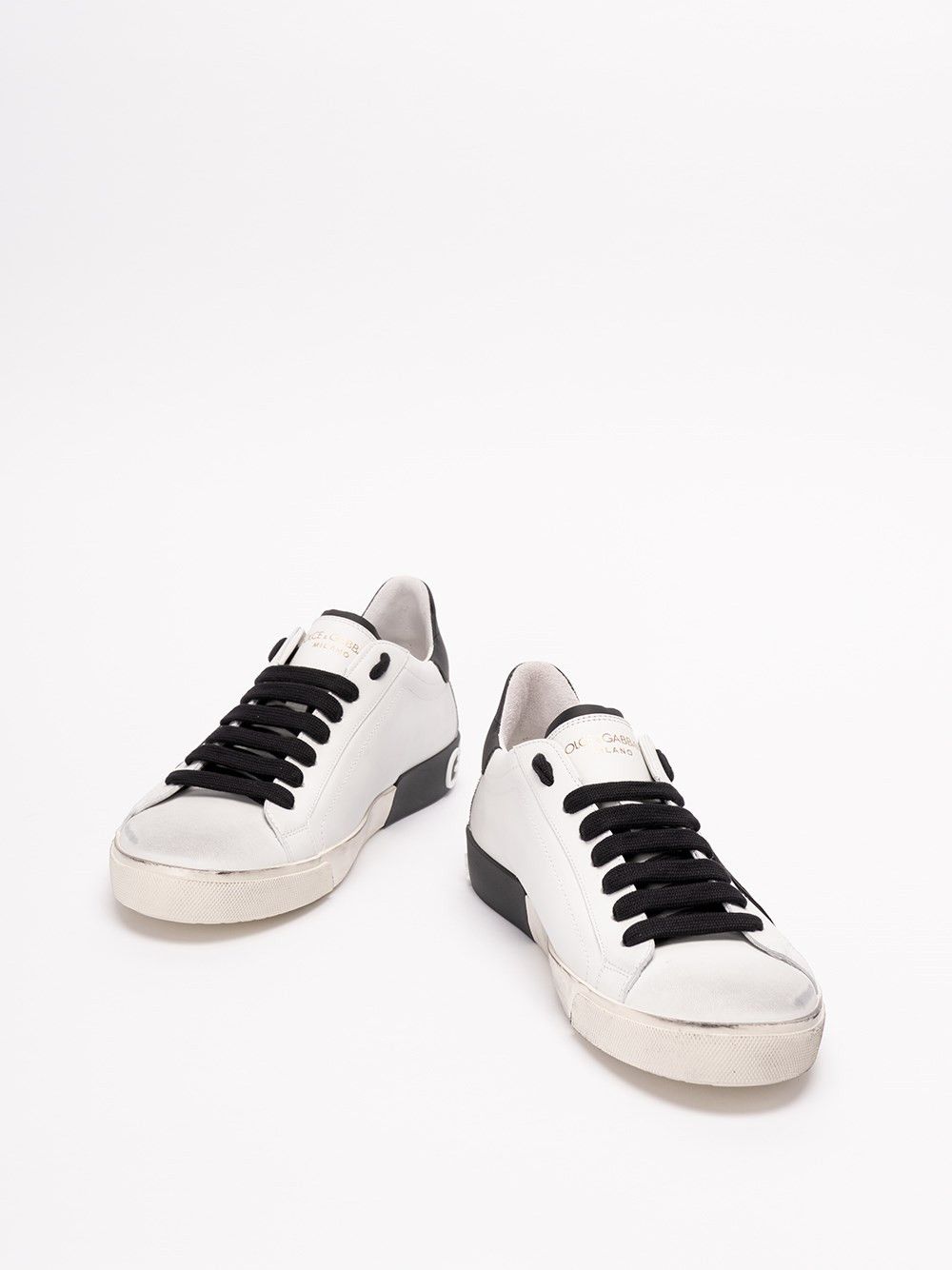 Dolce & Gabbana `Portofino Vintage` Sneakers Size US 7 / EU 40 - 2 Thumbnail