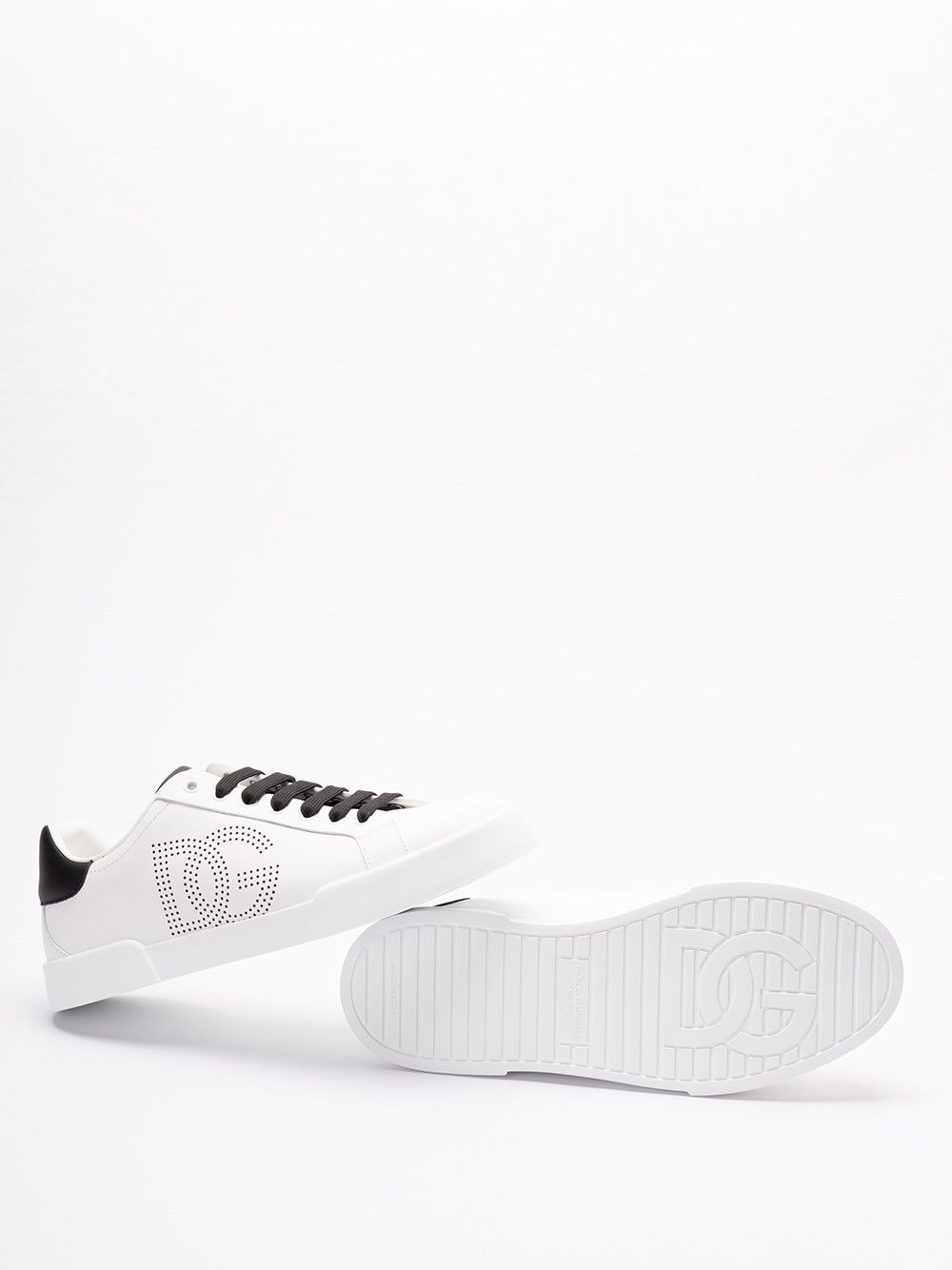 Dolce & Gabbana `Portofino` Sneakers with DG Logo Size US 7 / EU 40 - 4 Thumbnail