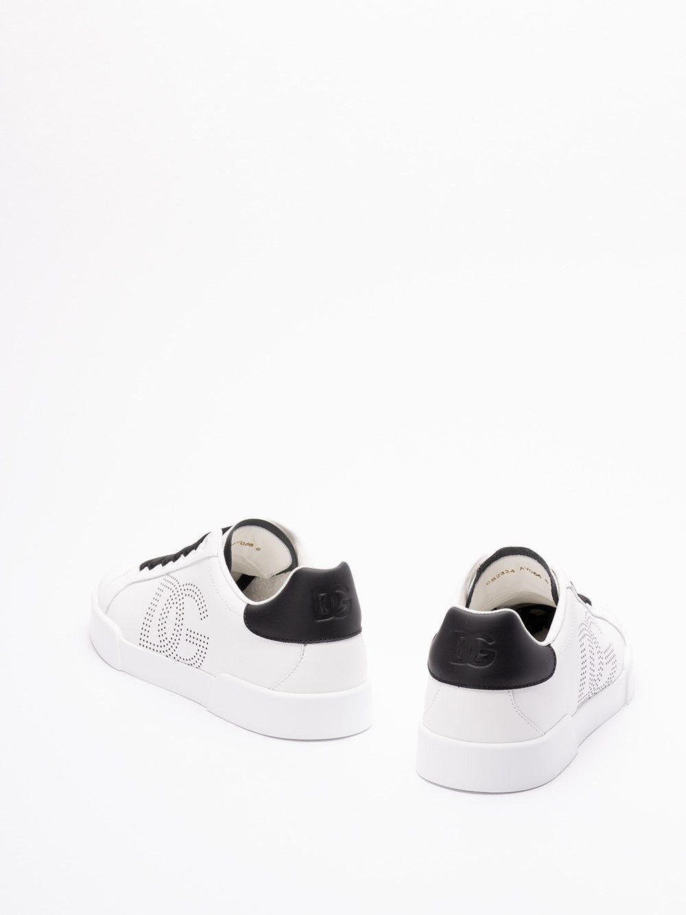 Dolce & Gabbana `Portofino` Sneakers with DG Logo Size US 7 / EU 40 - 3 Thumbnail