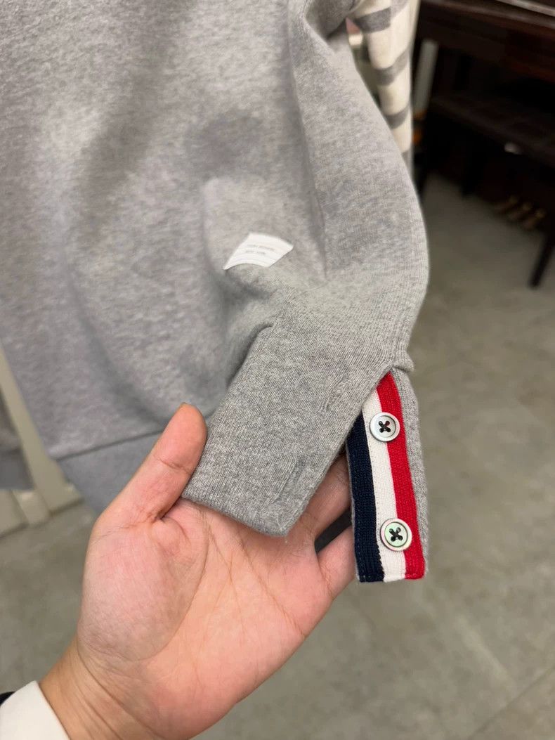 Thom Browne Thom Browne Gray Sweatshirt for Women-yf Size US L / EU 52-54 / 3 - 3 Thumbnail