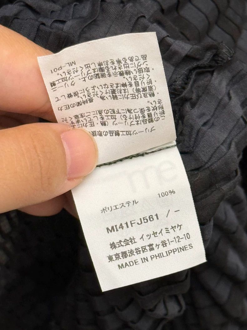 Issey Miyake New Black Gray Long Sleeve Top-yf Size US M / EU 48-50 / 2 - 4 Thumbnail
