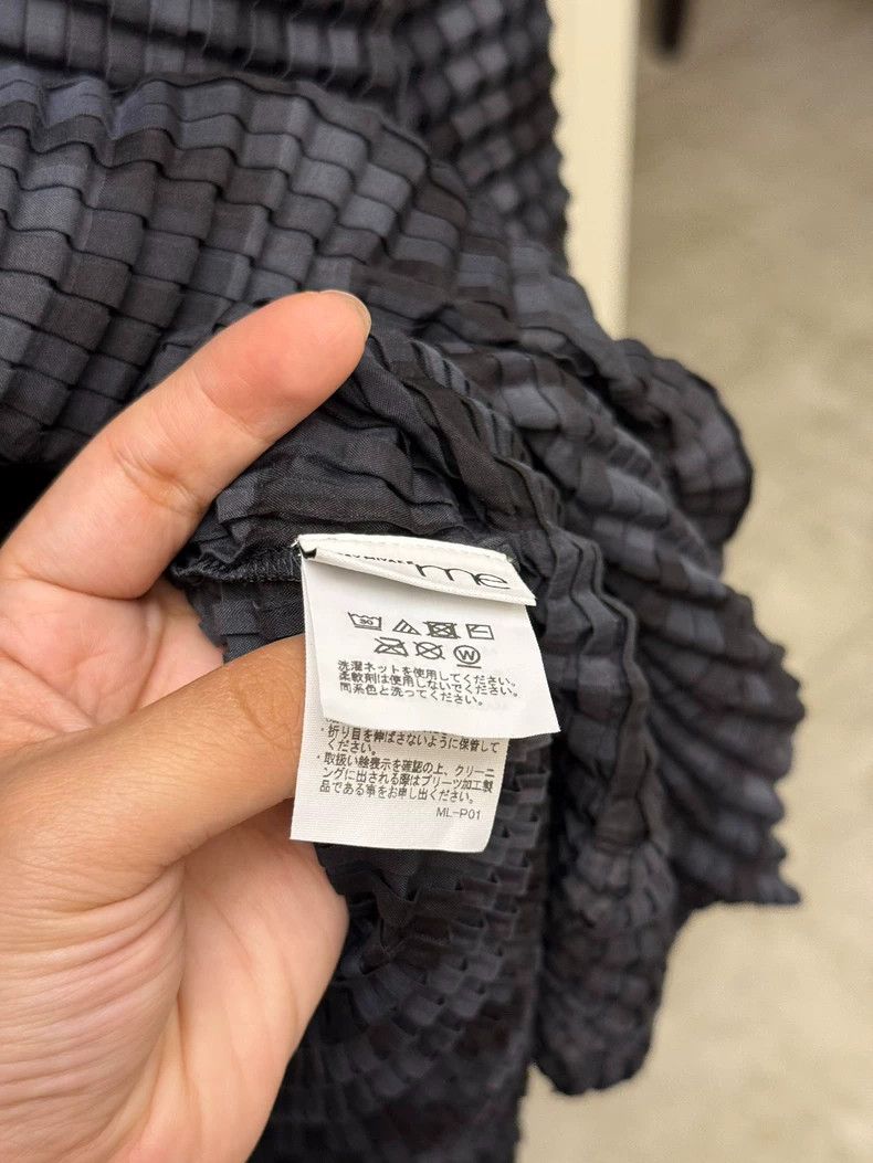 Issey Miyake New Black Gray Long Sleeve Top-yf Size US M / EU 48-50 / 2 - 3 Thumbnail