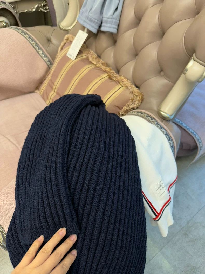 Max Mara Maxmara Sportmax Knitted Sweater in Dark Blue-yf Size US L / EU 52-54 / 3 - 7 Thumbnail