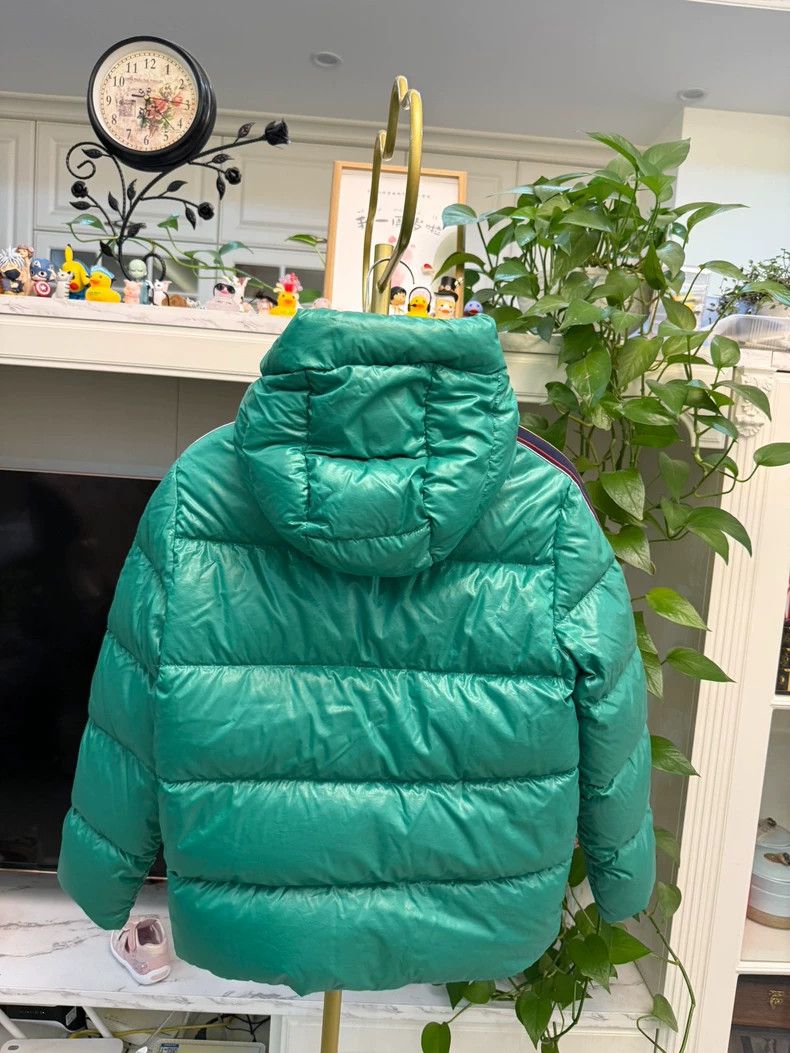 Moncler Moncler Green Down Jacket for Kids-yf Size US L / EU 52-54 / 3 - 5 Thumbnail