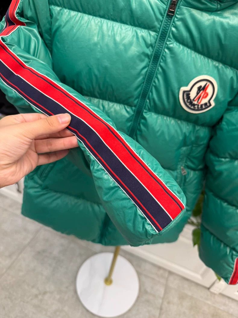 Moncler Moncler Green Down Jacket for Kids-yf Size US L / EU 52-54 / 3 - 4 Thumbnail
