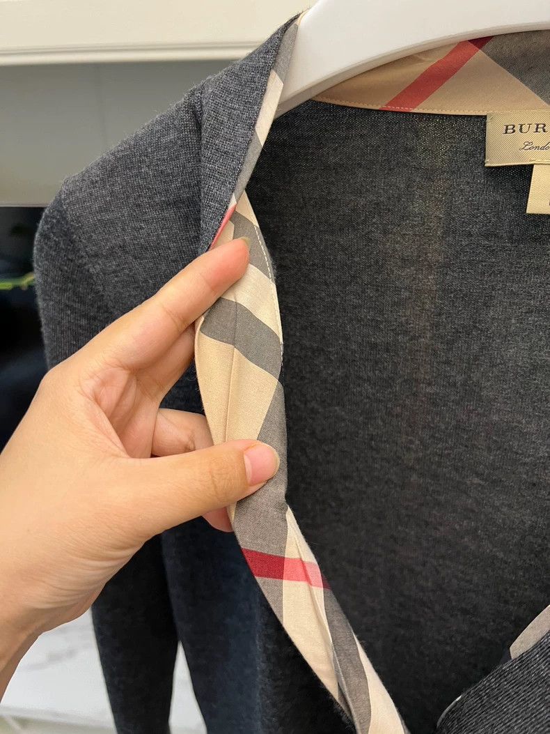 Burberry Burberry Wool Cardigan Long Sleeve Top-yf Size US S / EU 44-46 / 1 - 4 Thumbnail