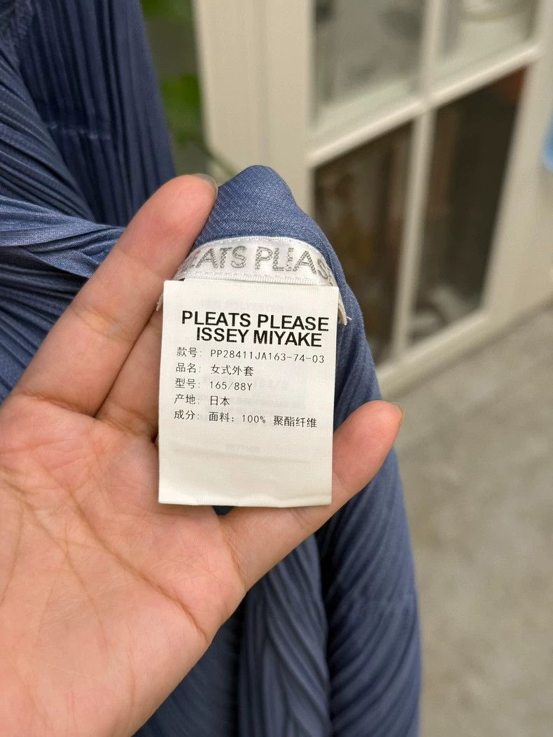 Issey Miyake Issey Miyake Long Cardigan in Haze Blue-yf Size US M / EU 48-50 / 2 - 3 Thumbnail