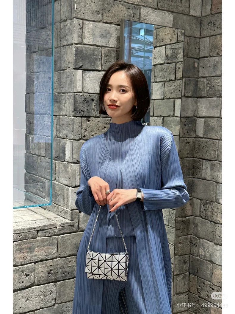 Issey Miyake Issey Miyake Long Cardigan in Haze Blue-yf Size US M / EU 48-50 / 2 - 8 Thumbnail