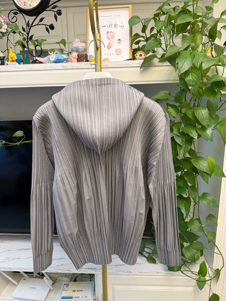 Issey Miyake Issey Miyake Long Sleeve Hooded Jacket-yf Size US M / EU 48-50 / 2 - 5 Thumbnail