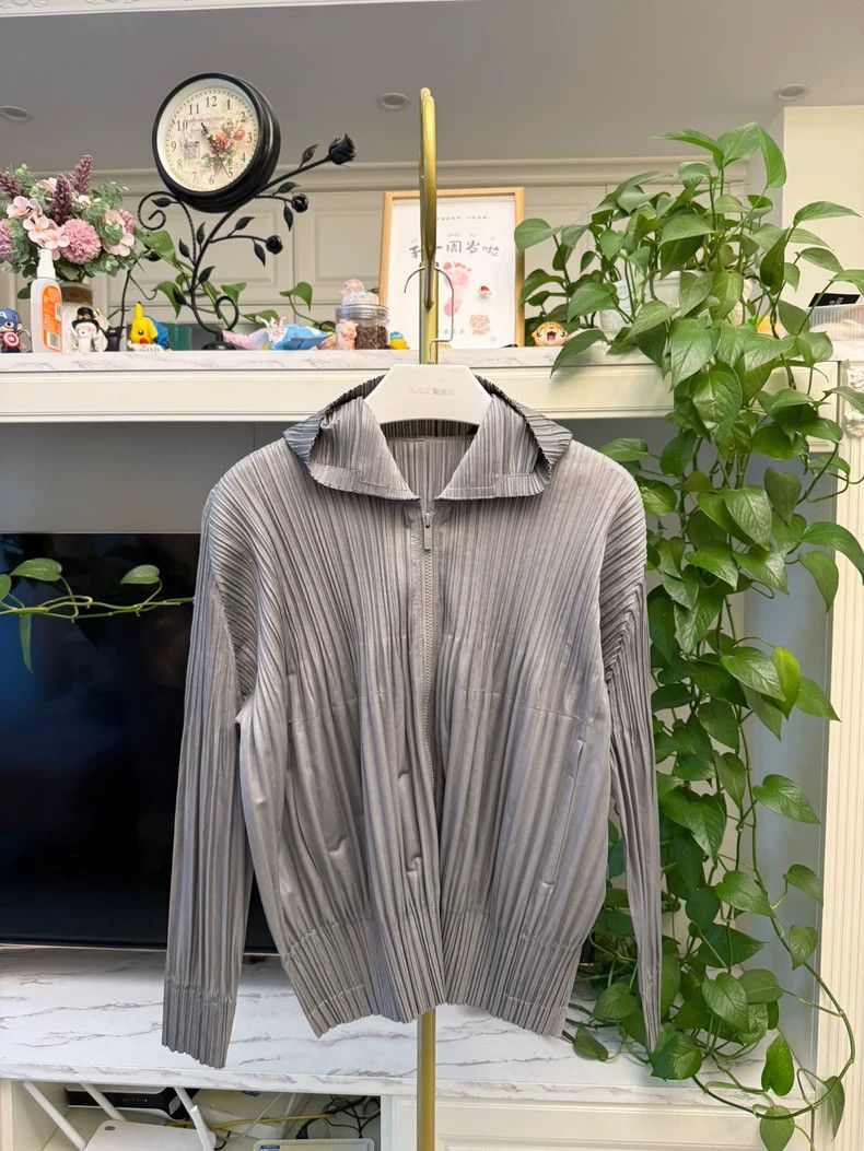 Issey Miyake Issey Miyake Long Sleeve Hooded Jacket-yf Size US M / EU 48-50 / 2 - 2 Thumbnail