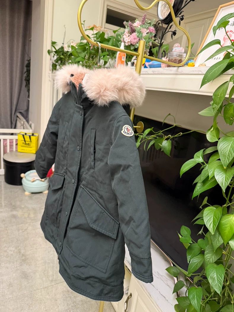 Moncler Moncler Kids Down Jacket with Fur Collar-yf Size US S / EU 44-46 / 1 - 2 Thumbnail