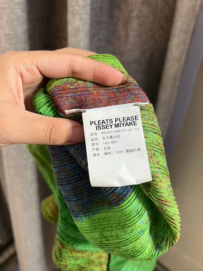 Issey Miyake Colorful Ribbed Turtleneck Long Sleeve Top-yf Size US M / EU 48-50 / 2 - 5 Thumbnail