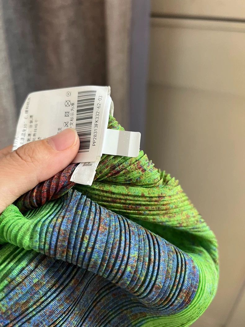 Issey Miyake Colorful Ribbed Turtleneck Long Sleeve Top-yf Size US M / EU 48-50 / 2 - 6 Thumbnail