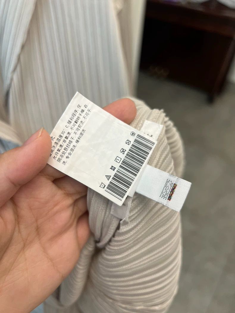 Issey Miyake Issey Miyake Champagne Beige Long Jacket-yf Size US M / EU 48-50 / 2 - 4 Thumbnail