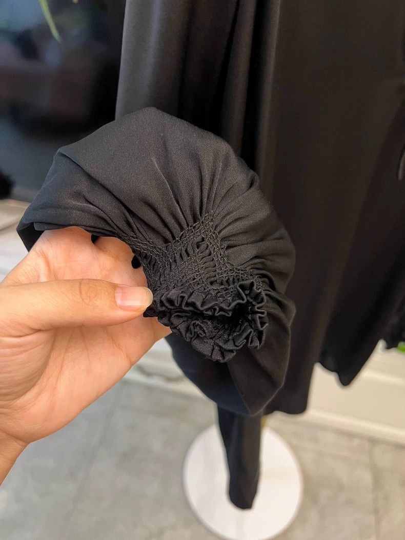 Theory Long Sleeve Silk Shirt in Black-yf Size US S / EU 44-46 / 1 - 2 Thumbnail