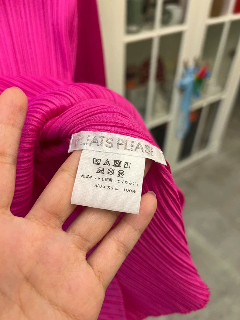 Issey Miyake Issey Miyake Long Sleeve Top in Pink-yf Size US M / EU 48-50 / 2 - 2 Thumbnail