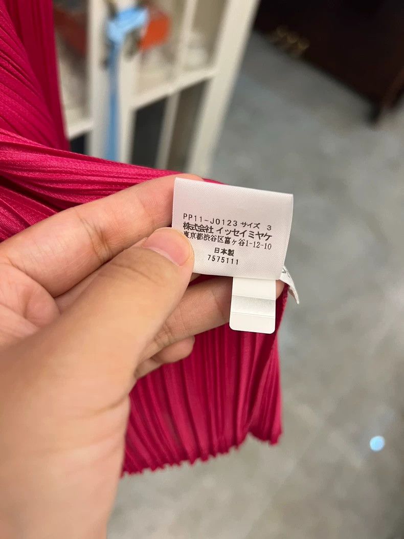 Issey Miyake Issey Miyake Pleated Cardigan in Pink-yf Size US M / EU 48-50 / 2 - 4 Thumbnail