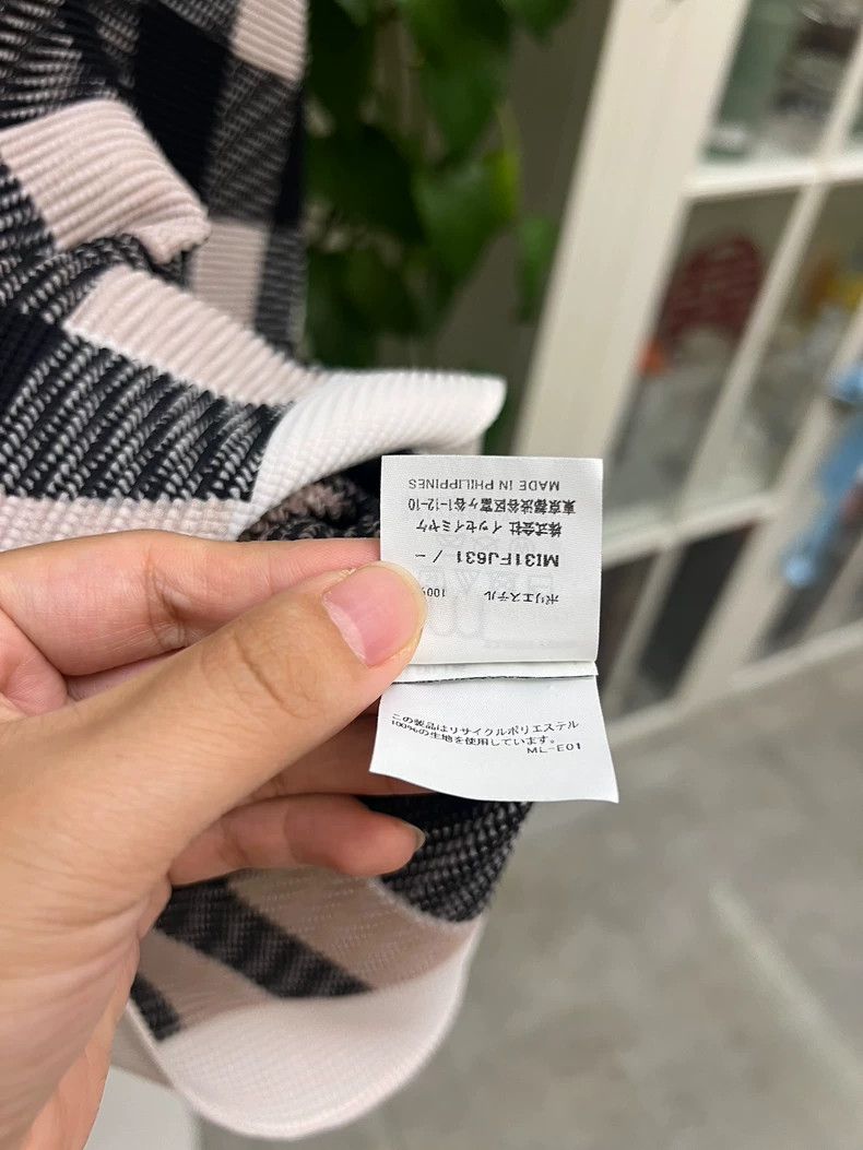 Issey Miyake Issey Miyake Grid Long Sleeve Top-yf Size US M / EU 48-50 / 2 - 5 Thumbnail
